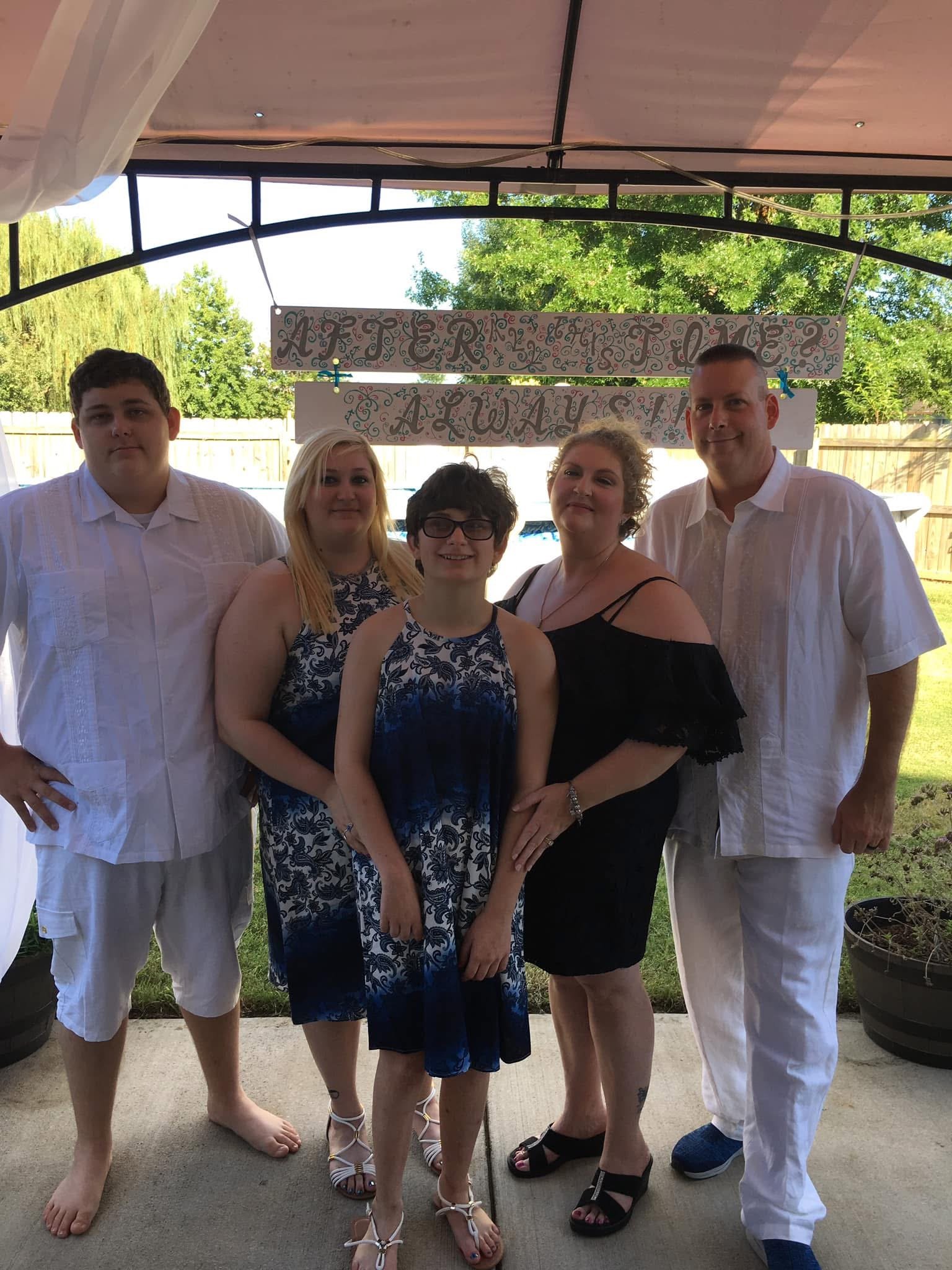 Tricia and family